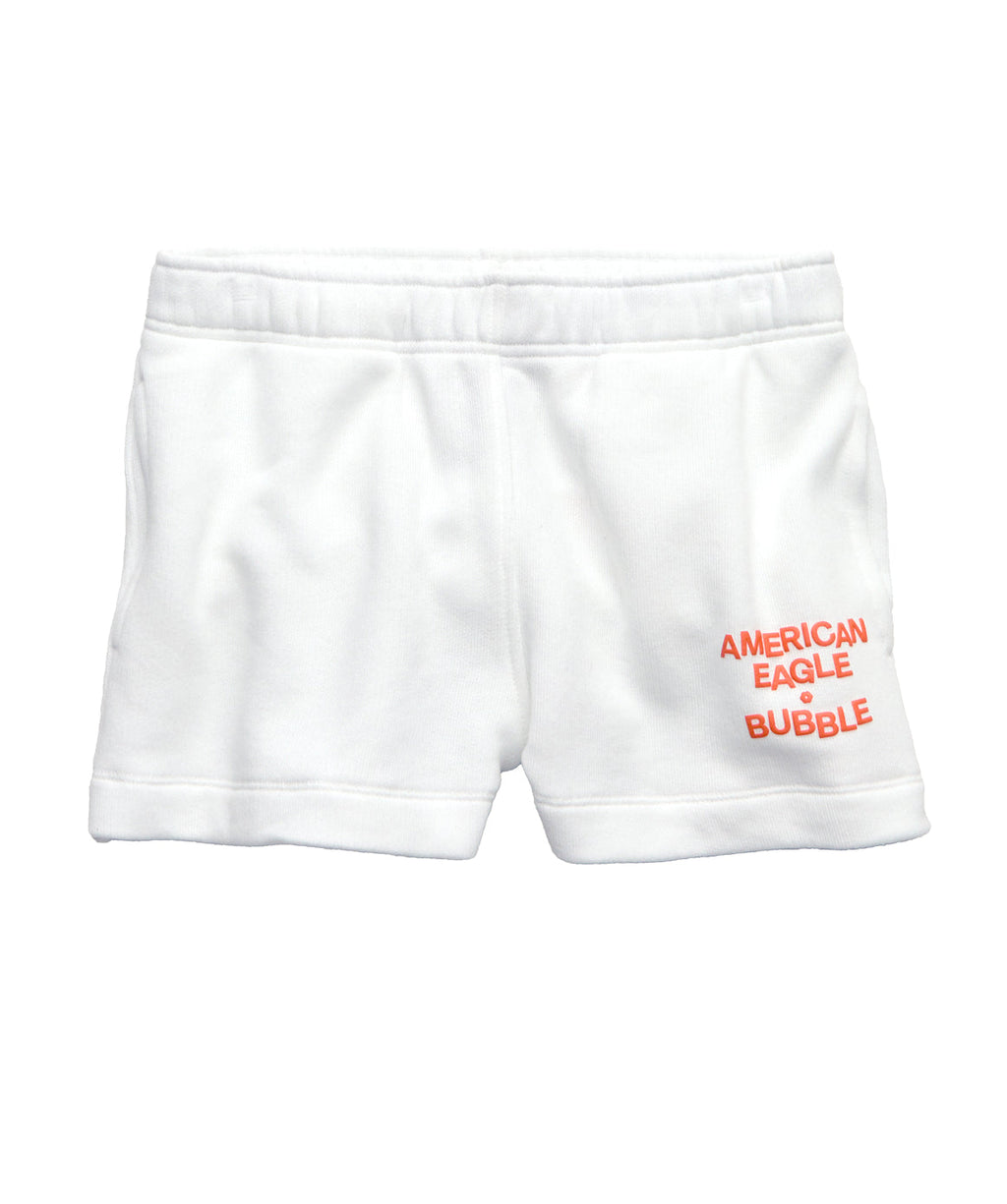 AE x Bubble Fleece Short - White