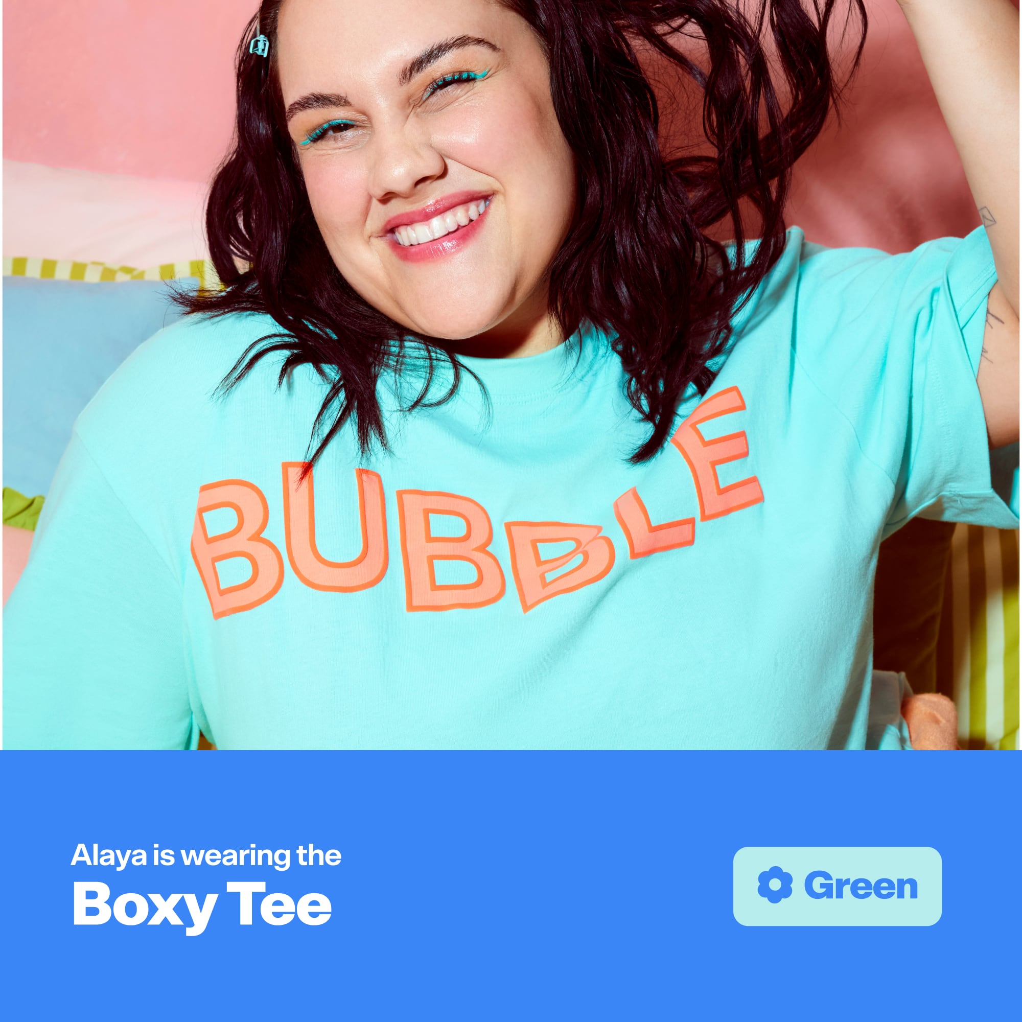 AE x Bubble Boxy Graphic T-Shirt