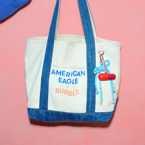 AE x Bubble Canvas Tote Bag